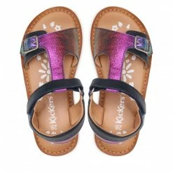 Sandals KICKERS - Diazz 784457-30-51 D Bleu Fonce Metallise Navy Blue 13 Sandals KICKERS - Diazz 784457-30-51 D Bleu Fonce Metallise Navy Blue -Keen Discount Store 05 0000300455029 rz