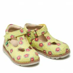 Velcro Shoes KICKERS - Nonocchi 894950-10 M June Flower 72 Yellow -Keen Discount Store 05 0000300457214 rz