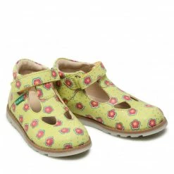 Velcro Shoes KICKERS - Nonosti KI-895193-10 S June Flowe 72 Green -Keen Discount Store 05 0000300457221 rz