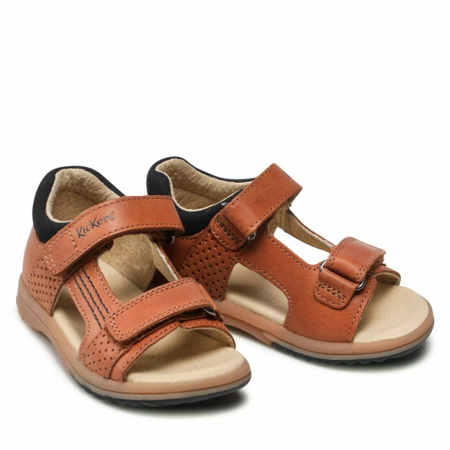 Sandals KICKERS - Plazabi 414746-10 S Camel 114 Brown 7 Sandals KICKERS - Plazabi 414746-10 S Camel 114 Brown - Image 5