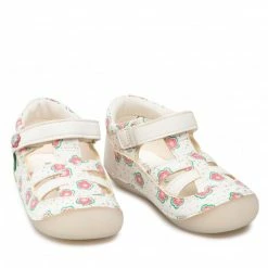 Sandals KICKERS - Sushy 895239-10 S Blanc Casse Flower 32 White -Keen Discount Store 05 0000300458143 bs