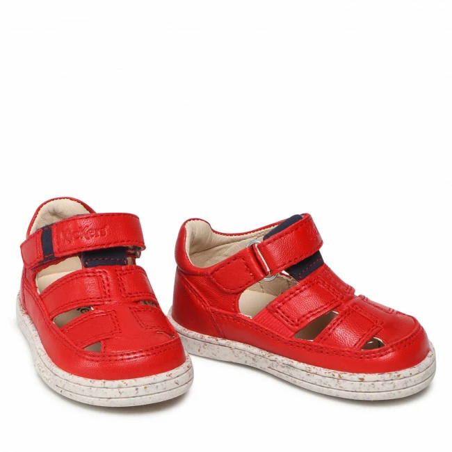 Sandals KICKERS - Tractus 894820-10 M Rouge Marine Red 7 Sandals KICKERS - Tractus 894820-10 M Rouge Marine Red - Image 5