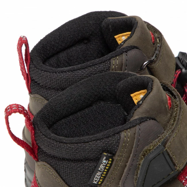 Winter Boots Trekker Boots KEEN - Redwood Mid Wp 1023881 Steel Grey/Red Dahlia Green 7 Winter Boots Trekker Boots KEEN - Redwood Mid Wp 1023881 Steel Grey/Red Dahlia Green - Image 5