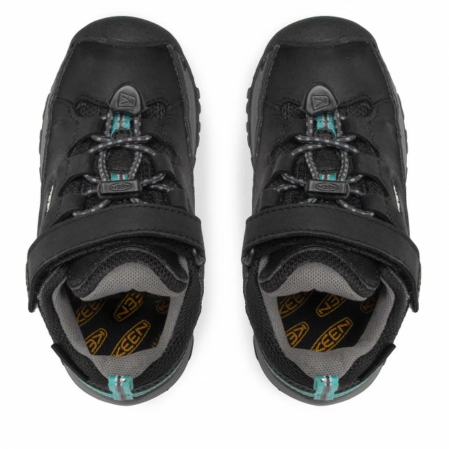 Velcro Trekker Boots KEEN - Targhee Low Wp 1026291 Black/Star White Black 7 Velcro Trekker Boots KEEN - Targhee Low Wp 1026291 Black/Star White Black - Image 5