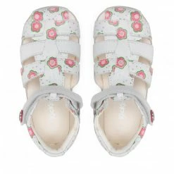 Sandals KICKERS - Bigflo-2 895391-10 S Blanc Casse Flower 32 White -Keen Discount Store 06 0000300454428 is