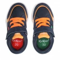 Velcro Trainers KICKERS - Bisckuit 858804-30 M Marine/Orange Navy Blue 13 Velcro Trainers KICKERS - Bisckuit 858804-30 M Marine/Orange Navy Blue -Keen Discount Store 06 0000300454640 rz