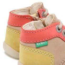 Boots KICKERS - Bonzip-2 879052-10 M Beige/ Rose Jaune 112 Beige 13 Boots KICKERS - Bonzip-2 879052-10 M Beige/ Rose Jaune 112 Beige -Keen Discount Store 06 0000300454725 rz