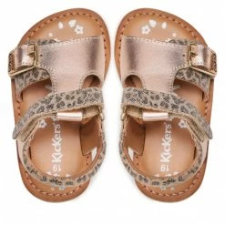 Sandals KICKERS - Diazz 784453-10 M Beige Leopard/Rose 113 Beige, Gold -Keen Discount Store 06 0000300454923 rz