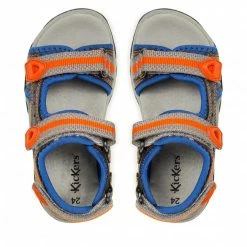 Sandals KICKERS - Kiwi 558522-30-53 M Bleu Marine Orange Navy Blue 13 Sandals KICKERS - Kiwi 558522-30-53 M Bleu Marine Orange Navy Blue -Keen Discount Store 06 0000300457078 rz