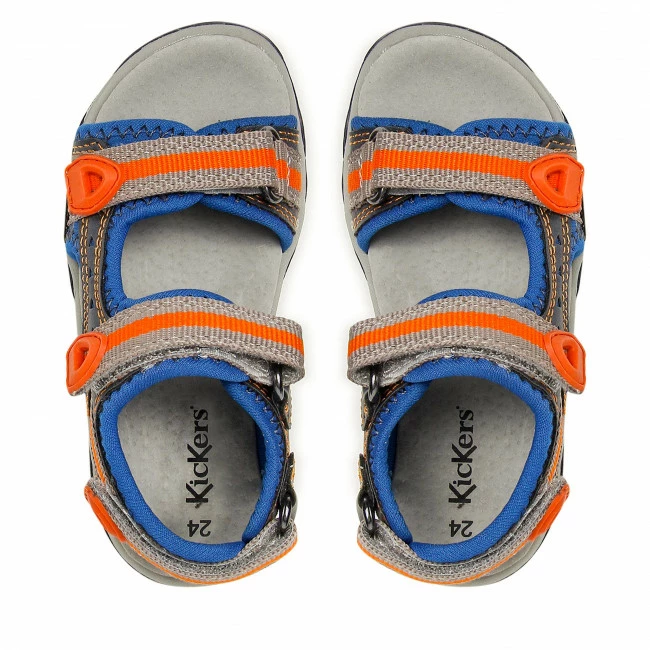 Sandals KICKERS - Kiwi 558522-30-53 M Bleu Marine Orange Navy Blue 8 Sandals KICKERS - Kiwi 558522-30-53 M Bleu Marine Orange Navy Blue - Image 6
