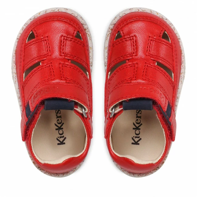 Sandals KICKERS - Tractus 894820-10 M Rouge Marine Red 8 Sandals KICKERS - Tractus 894820-10 M Rouge Marine Red - Image 6