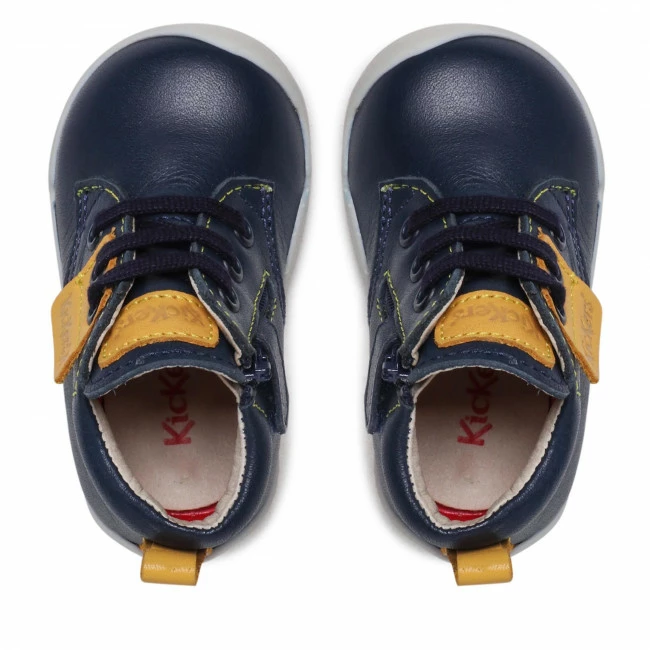 Boots KICKERS - Wazzap 858400-10 Marine Jaune 103 Navy Blue 8 Boots KICKERS - Wazzap 858400-10 Marine Jaune 103 Navy Blue - Image 6