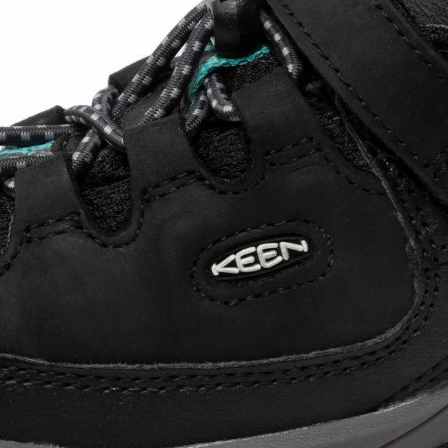 Velcro Trekker Boots KEEN - Targhee Low Wp 1026291 Black/Star White Black 8 Velcro Trekker Boots KEEN - Targhee Low Wp 1026291 Black/Star White Black - Image 6